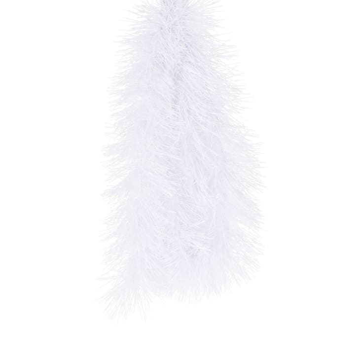 Guirlande Sapin De Noël 10 M Vert Et Blanc - Décoration Intérieur/extérieur - Pour Porte, Cheminée, Escalier