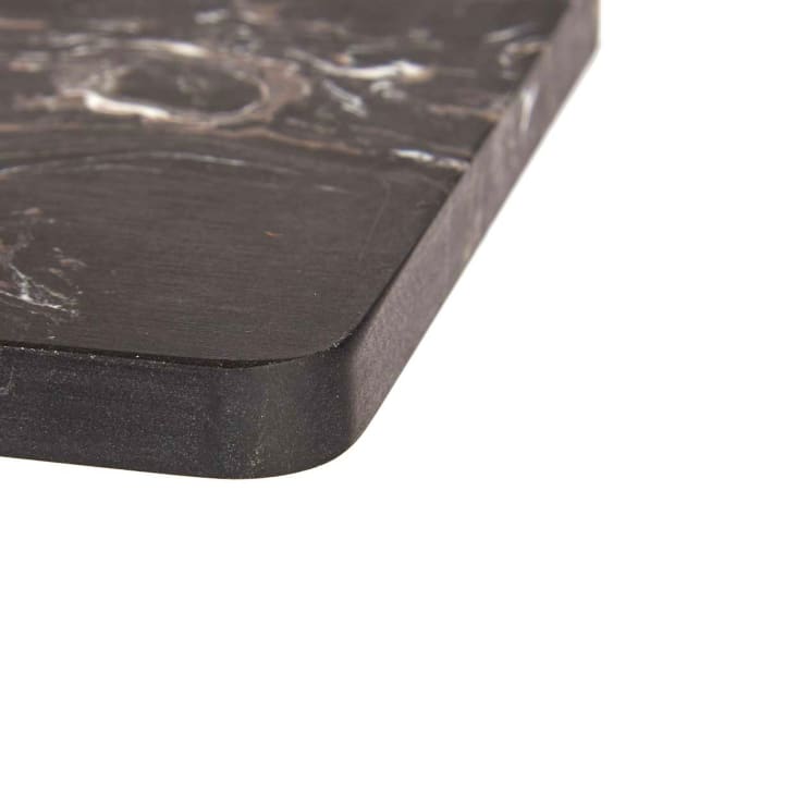 Planche à découper en acacia et marbre noir - 30x15x1.3cm cropped-2
