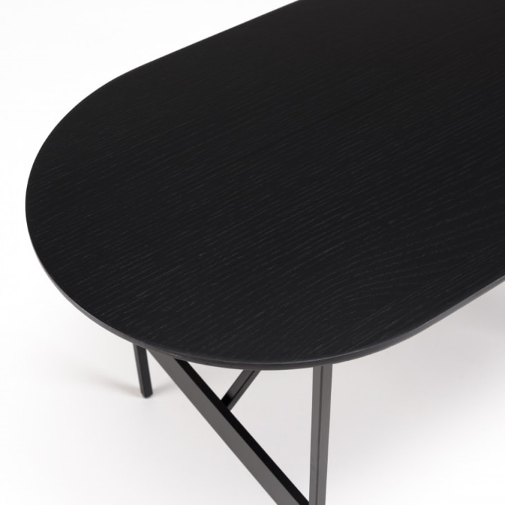 MESA DE CENTRO MDF/PATAS METÁLICAS NEGRAS (110x60x45cm)