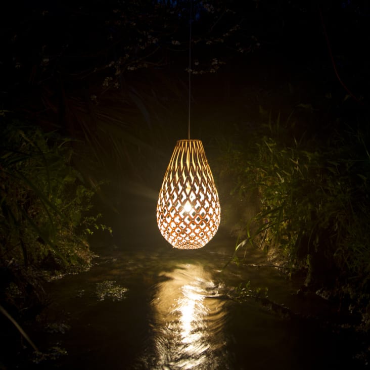 La Maison › Luminaires › Suspensions › Lampe Suspension - Bambou Pamela  D.100cm
