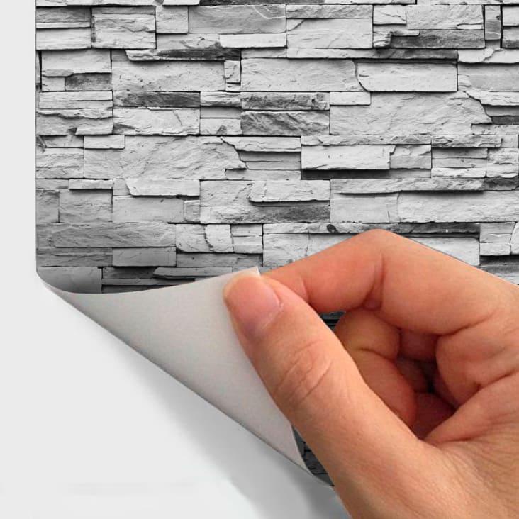 Sticker effet papier peint pierres de angoulême 30x30cm cropped-6