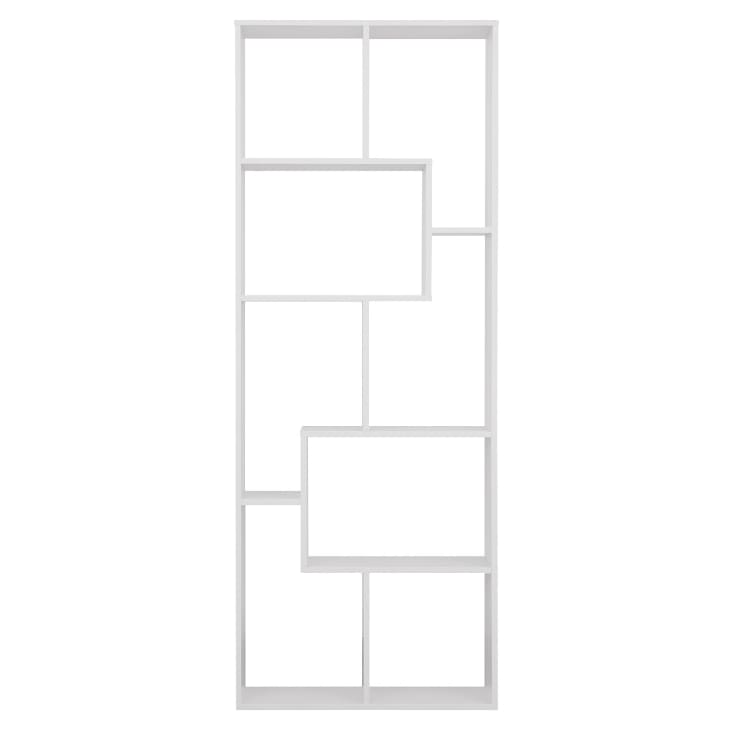 Libreria Invisibile Per Parete | Scaffali Galleggianti Per Libri | Fino A 200 Cm Di Altezza | Bianco