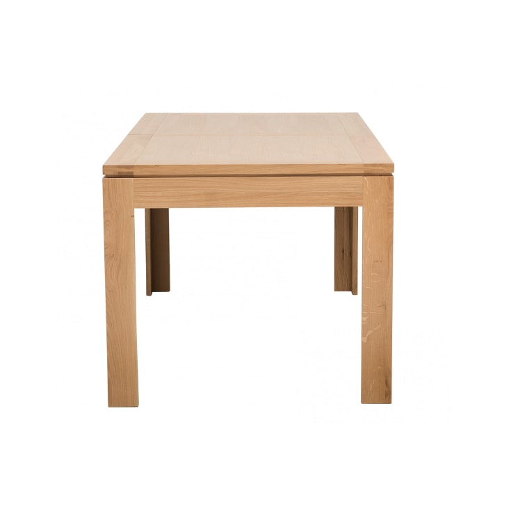 Table rectangulaire à rallonges L160/240  + 4 chaises tissu cropped-6