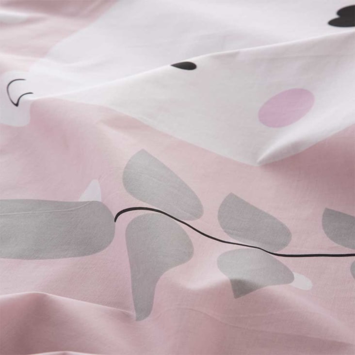 Funda nórdica de punto 100% algodón rosa para cama de 180 cm PINK, Maisons  du Monde en 2023