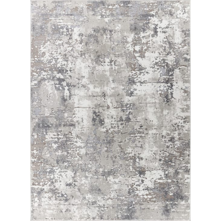 und | 120x170cm Maisons du Grau Weiß Abstrakt - Modern Teppich DONNA - Monde