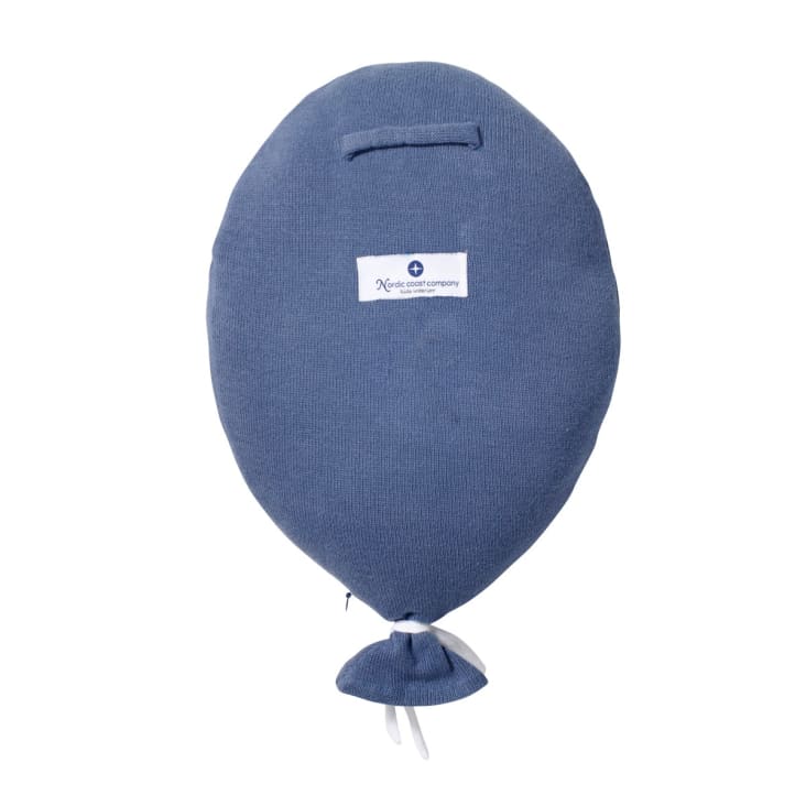 Coussin bébé coton tricoté ballon bleu 40x25 cm cropped-6