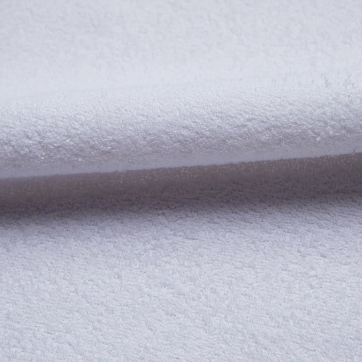 Lot 2 housses de matelas à langer coton blanc 46x52 cm cropped-7
