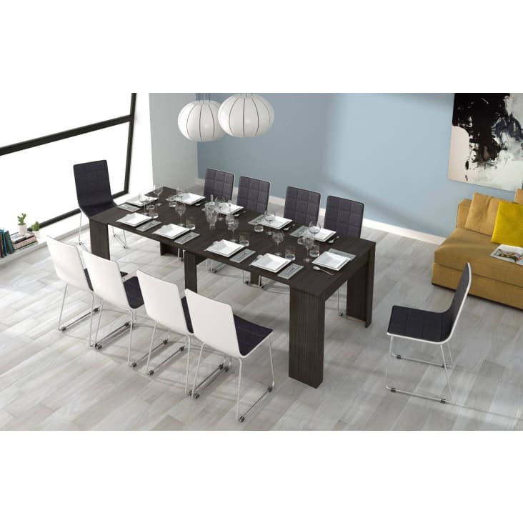 Ausziehbare Konsole in Beton-Holzoptik COMPTON II | Maisons du Monde