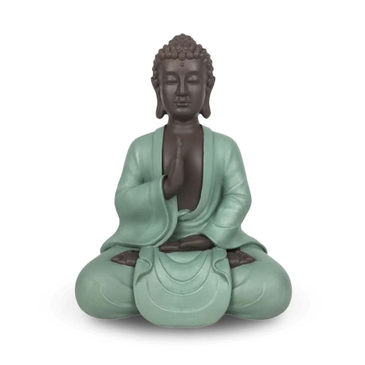 Statue Bouddha Guanyin En Résine - Fait Main Style Tang Song - Décoration Méditation