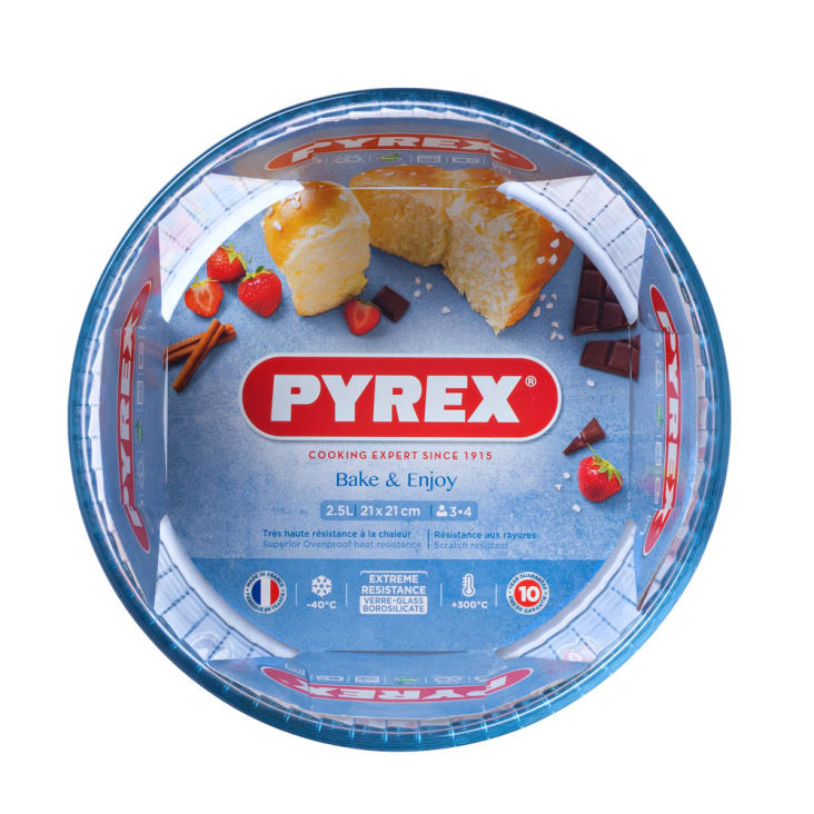 Moule à Cake Pyrex En Verre - 28x12x8cm - Résiste Four 350°C, Micro-ondes Et Lave-vaisselle