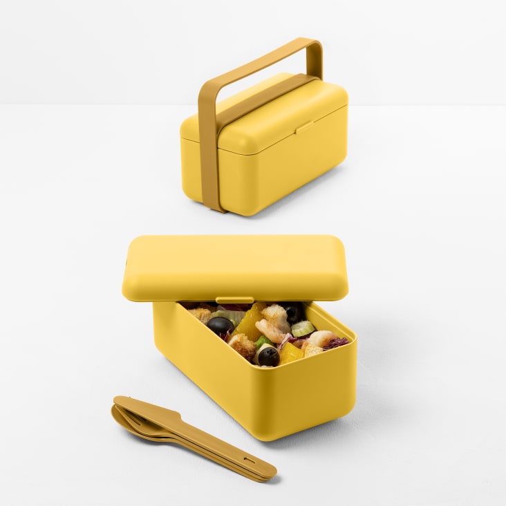Lunchbox in polipropilene giallo CREATE Maisons du Monde