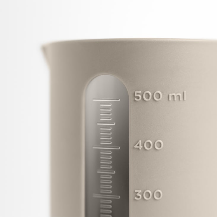 Gobelet Gradué Pressol 1 Litre - Polypropylène Incassable, Avec Poignée Et échelle Surélevée - 12