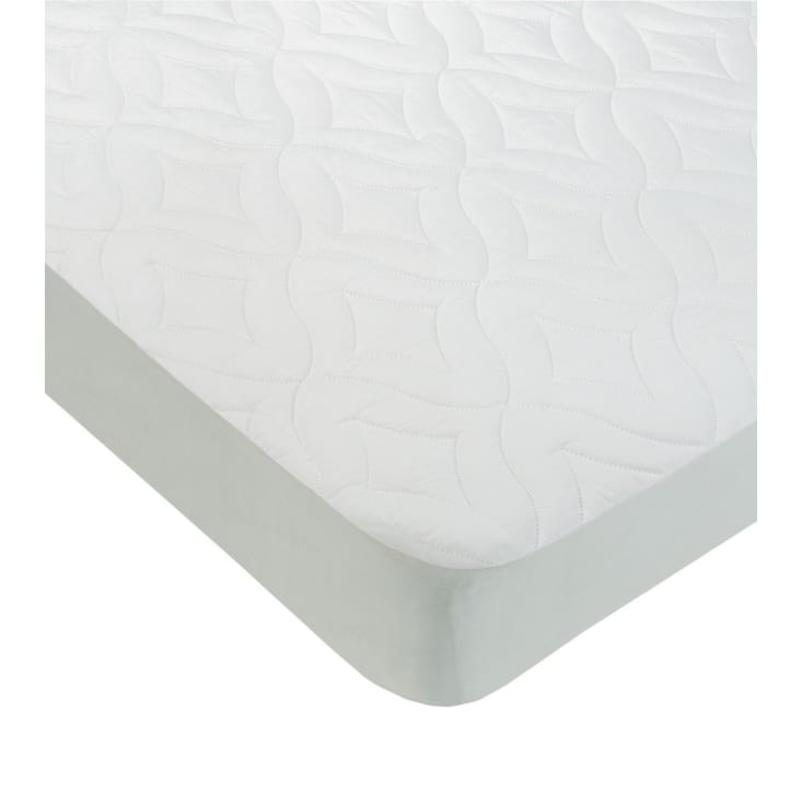 Cubre colchón reversible ALISA antialérgico de Microfibra 90x190-200 cm