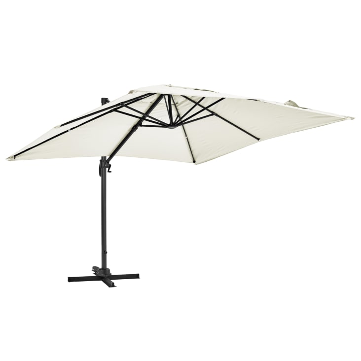 Housse parasol déporté polyester avec tuteur (Pour parasol déporté D 3,5m  ou 3x3m ou 3x4m)