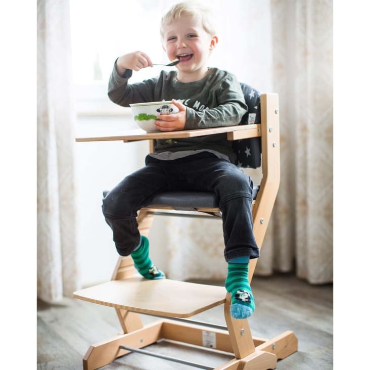 Chaise haute Combelle transformable Marcel - Les Enfants du Design