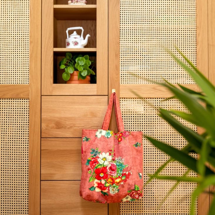 Rose tote on sale