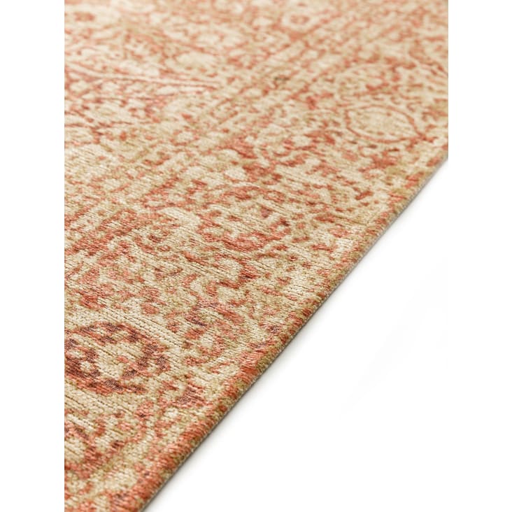 Tappeto a tessitura piatta rosa 120x180 FRENCIE