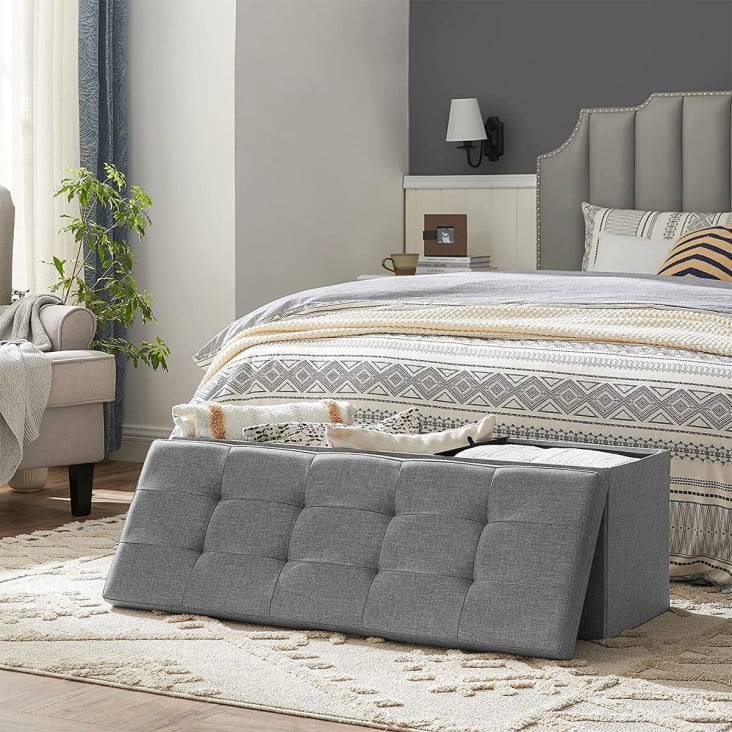 Cesto Biancheria 3 Scomparti Portabiancheria Pieghevole In Alluminio E Tessuto 87653671 - Foto 11