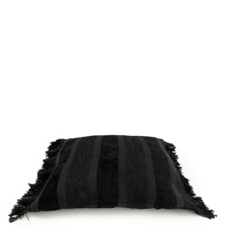 Coussin en velours noir 60x60-OH MY GEE cropped-6