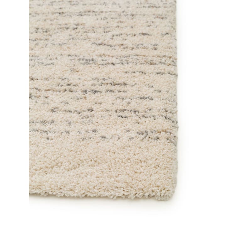 Tappeto a pelo lungo crema/beige 120x170 GOBI