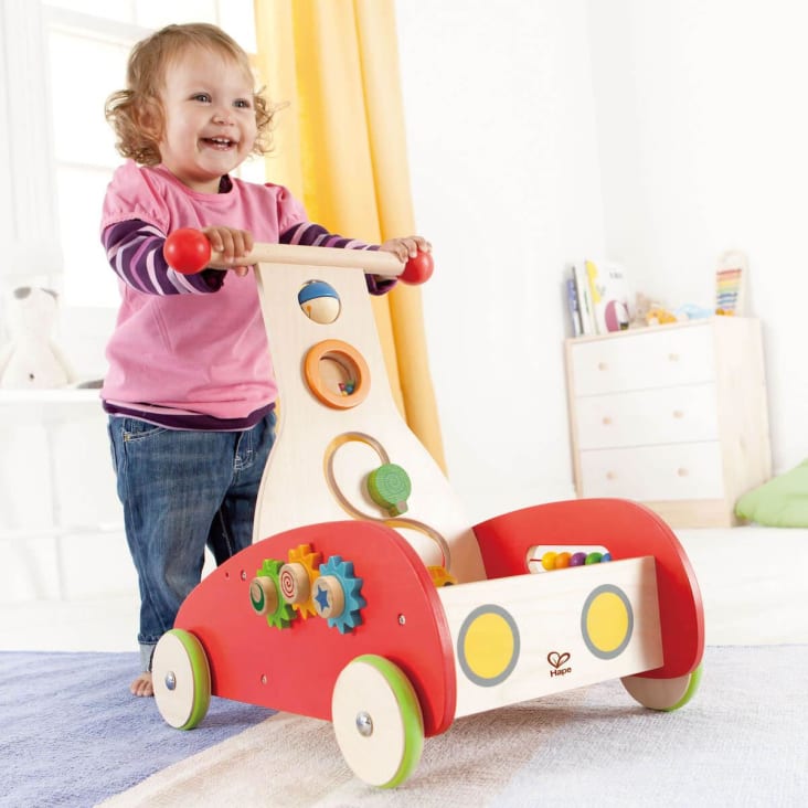 Trotteur bébé roberto jaune italtrike