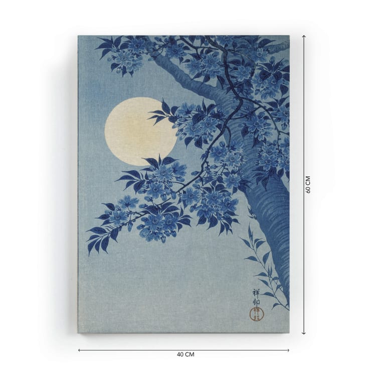Leinwand 60x40 Japanische nacht JAPANESSE NIGHT | Maisons du Monde