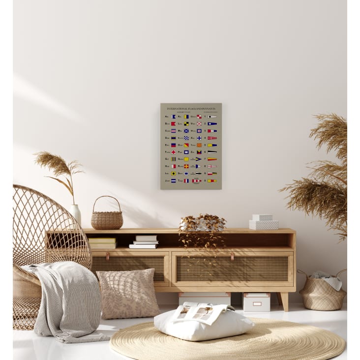 Tela 60x40 stampa Bandiere
