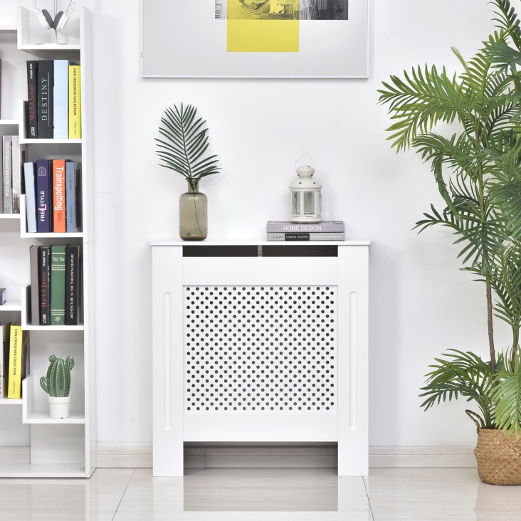 Maison Exclusive Mueble cubierta para radiador MDF 112 cm