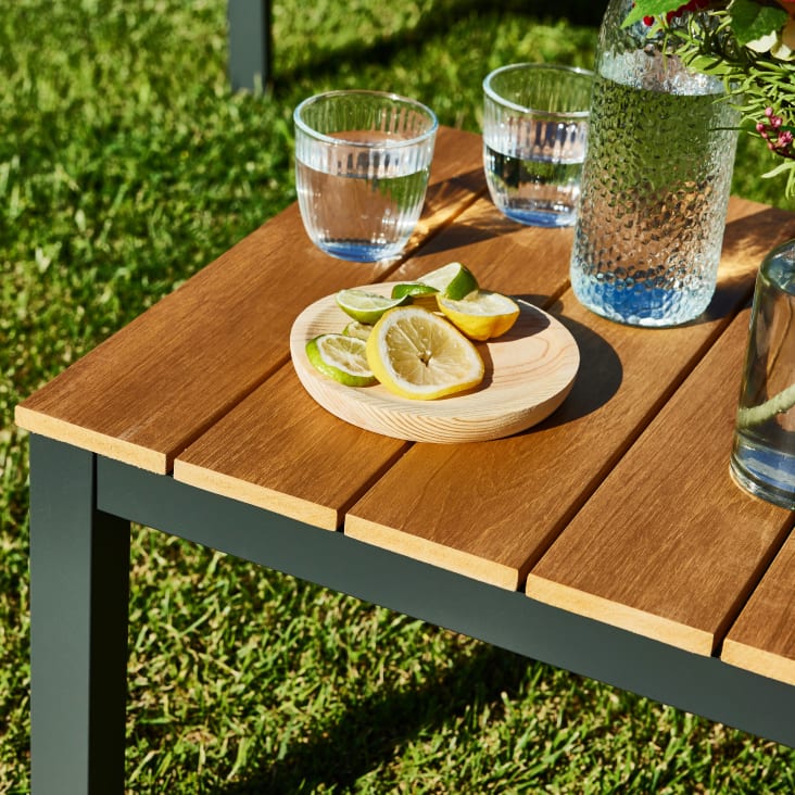 Resol Set Relax Da Giardino: 2 Lettini Master + Tavolino Andorra - Bianco