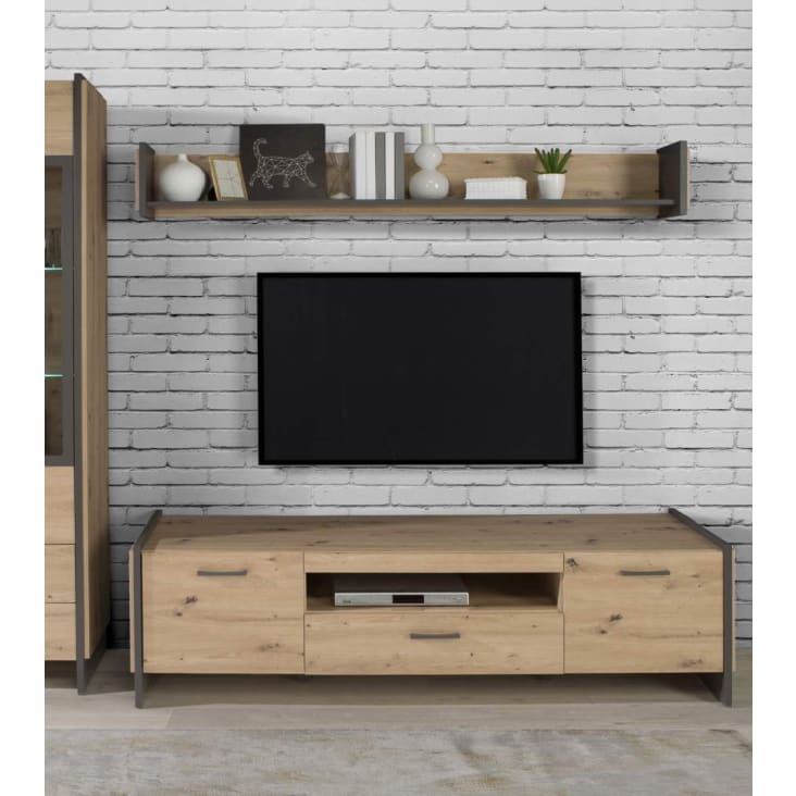 Mueble de estilo industrial de TV. TRON - Artikane - Muebles modernos