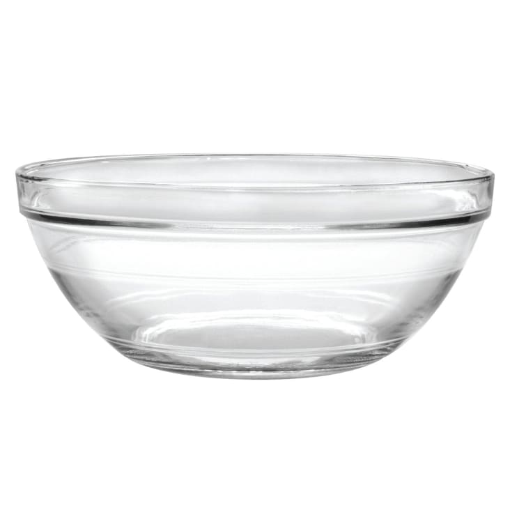 Saladier empilable 3,45L en verre trempé résistant transparent-Le gigogne®