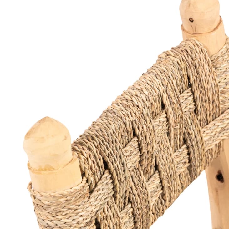 Chaise enfant en bois et corde – Bohome Living
