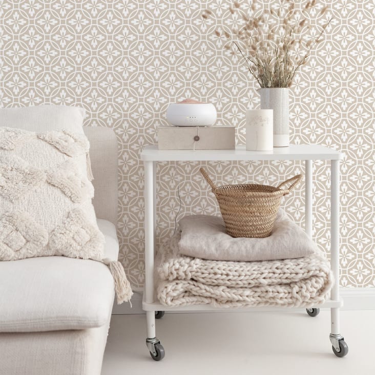 Carta Da Parati Adesiva Blu Geometrica - 44.5x500cm, Vinile, Facile Applicazione, Per Pareti - Foto 7