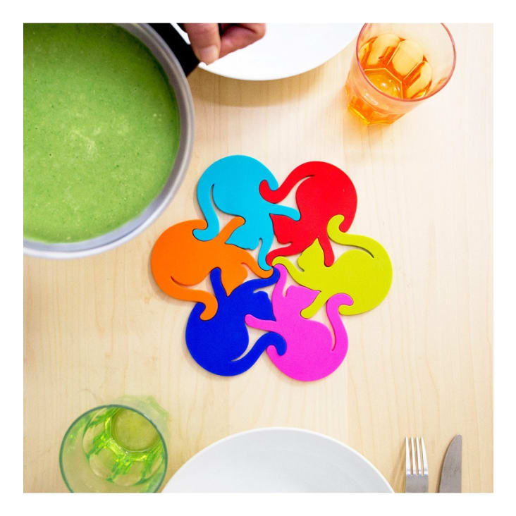 12 Sottobicchieri In Silicone Nero Rotondi - Antiscivolo E Isolanti, Per Birra, Caff&egrave;, T&egrave; (Diametro 9cm)