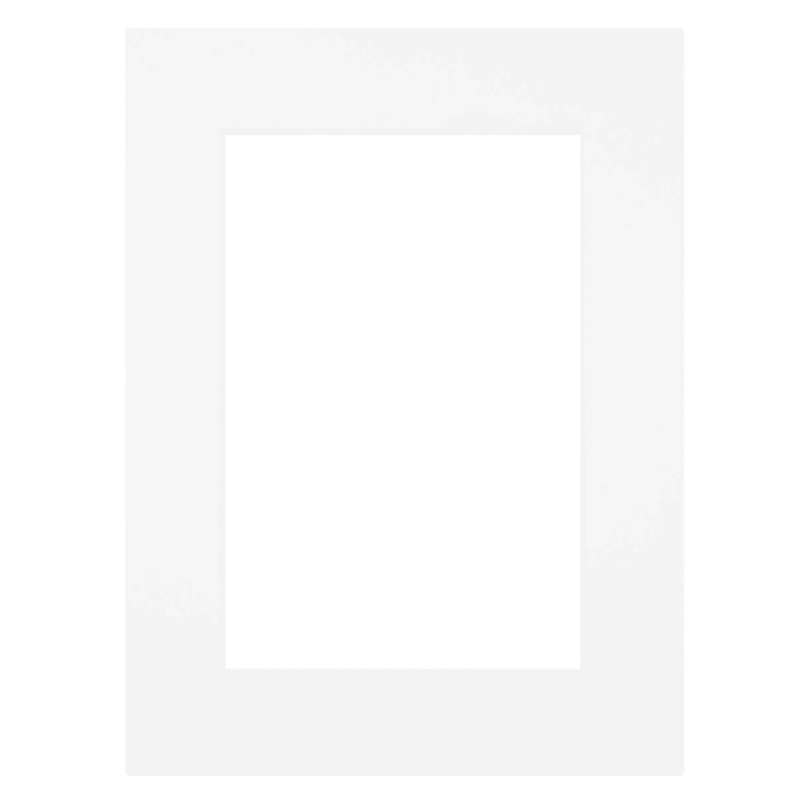 Passepartout blanc 20x30 cm ouverture 13x18 cm carton Passepartout