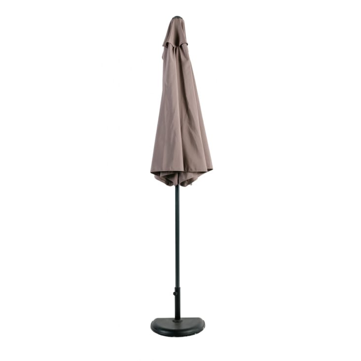 Parasol Balcon 2.7m Taupe 38mm - Taupe cropped-3