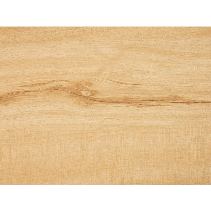 Cómoda de ratán madera clara/dorado 120 x 42 cm PEROTE 
