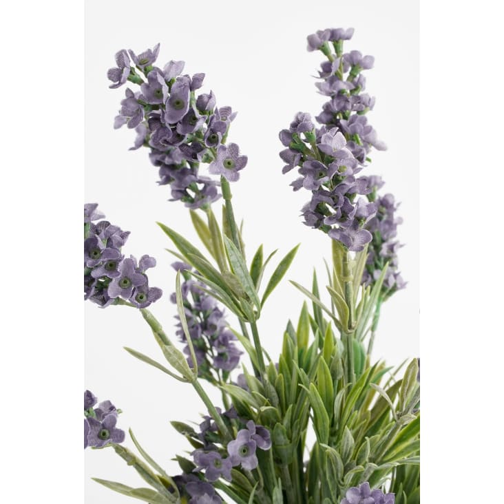 Künstlicher blauer Lavendel im Blumentopf, H33 Lavender | Maisons du Monde