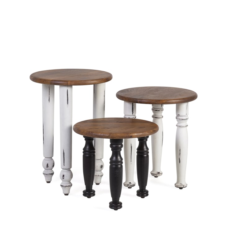MSV 264 Armadio Marrone/Bianco/Nero 90 x 46 x 160 cm