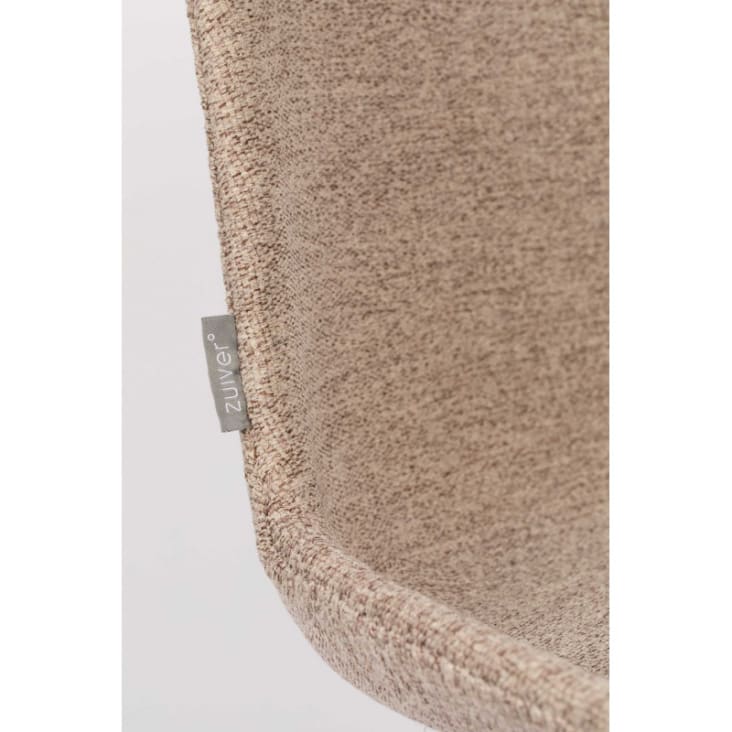 Chaise design en tissu beige-Albert kuip soft cropped-10