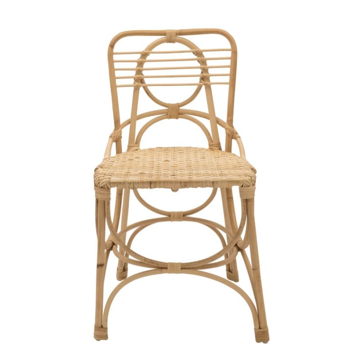 Chaise en rotin naturel, Alanis