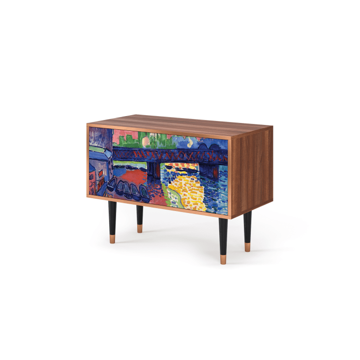 Credenza bassa multicolore 2 porte L 94 cm CHARING CROSS BRIDGE BY