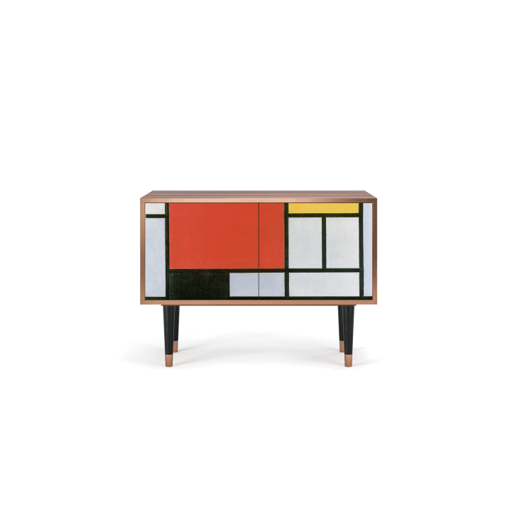 Credenza bassa multicolore 2 porte L 94 cm Maisons du Monde
