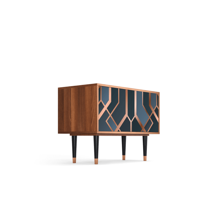 Credenza bassa bluverde 2 porte L 94 cm ASHY 1920' Maisons du Monde