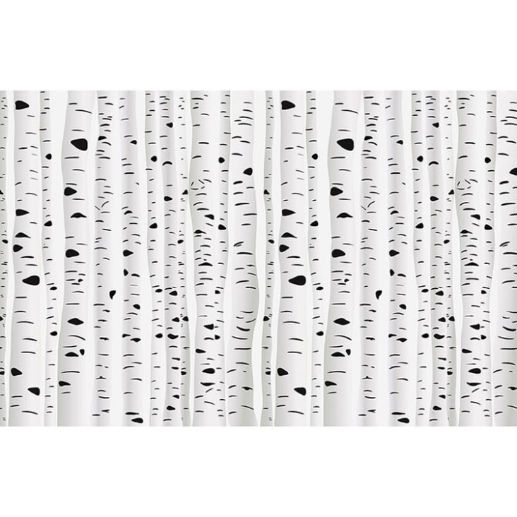 Papel pintado autoadhesivo bosque blanco y negro 400x260cm