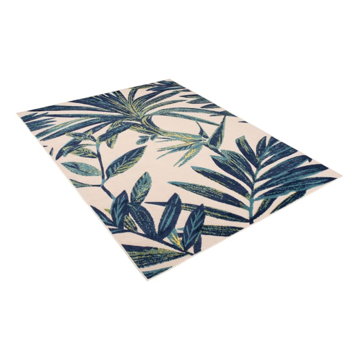 Tappeto Esterno Impermeabile 180x270 Cm - Grigio, Plastica Riciclata, Lavabile - Foto 5