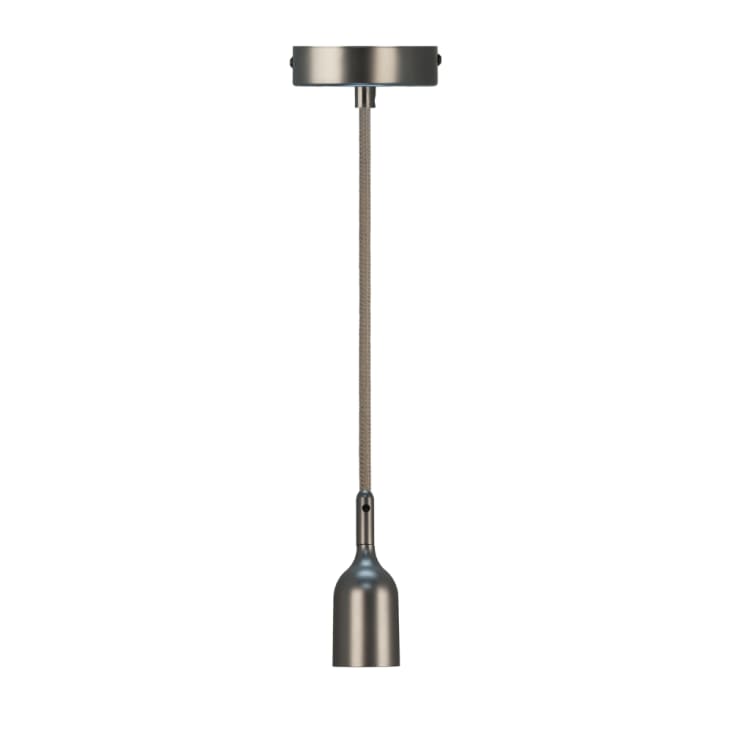 Lámpara Colgante Moderna Led En Aluminio Negro Con Tubo Largo Minimalista: Para Con Ofertas En