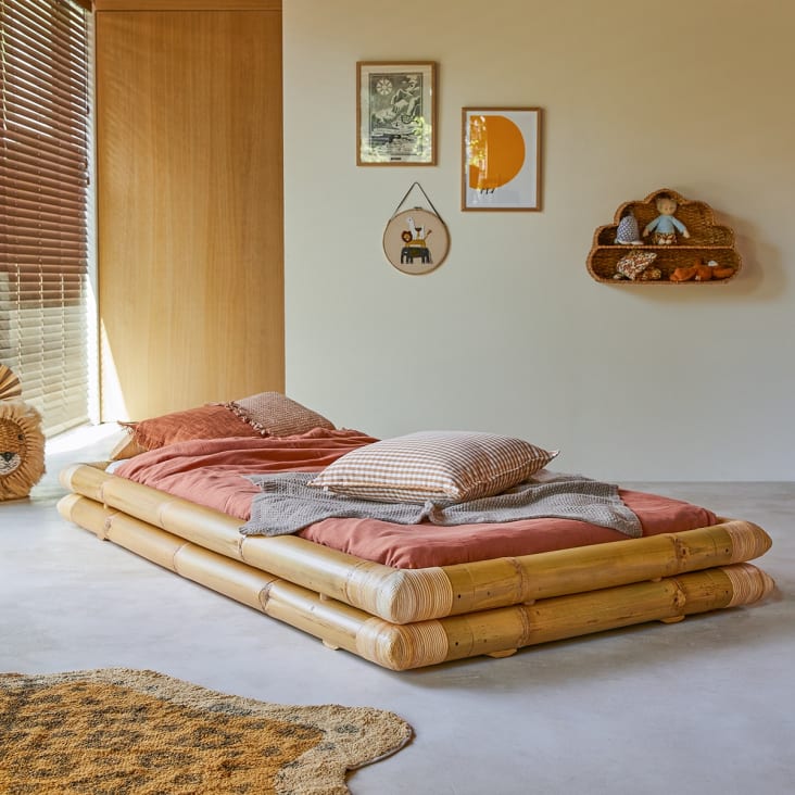 Futón infantil cama de bambú 90x190 BALYSS | Maisons du Monde