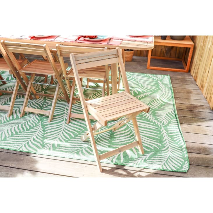 Ensemble table de jardin extensible 6/8 personnes + 8 chaises pliantes-Sydney cropped-5