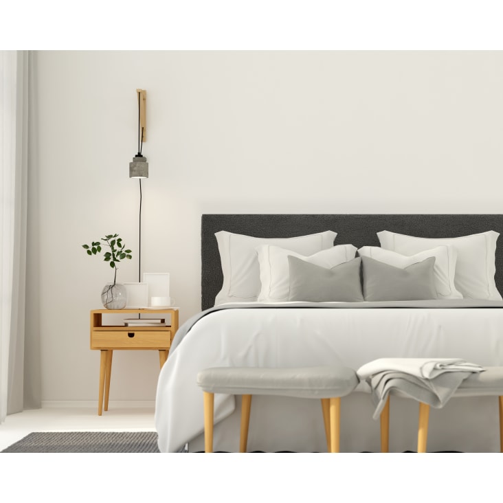 MALM cuscino testiera, grigio scuro, 140 cm - IKEA Italia